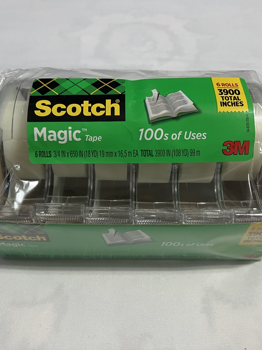Scotch Magic Tape Value Pack - Clear with‎ Green Packaging - 3M